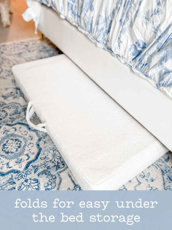 Floor Vanity Pillow: Cream Puff