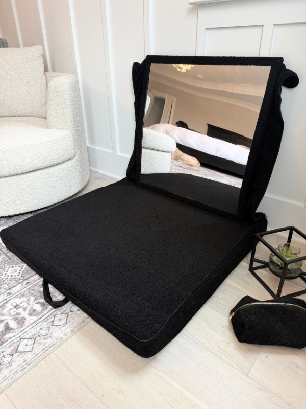 Floor Vanity Pillow: Smoke Show